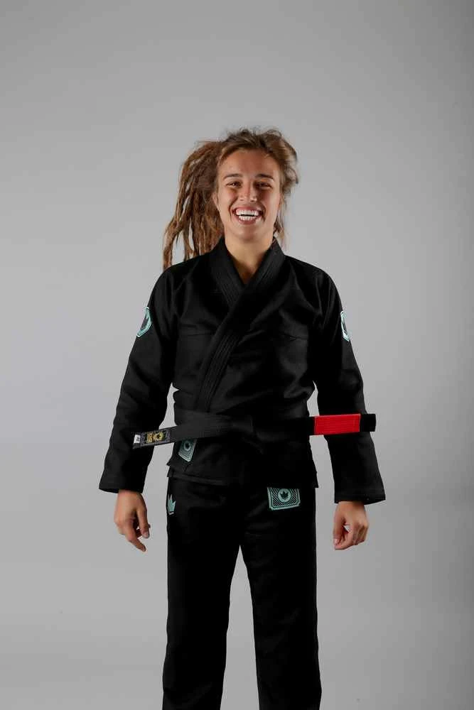 BJJ Gi Donna Kingz Classic 3.0 Nero 6 BJJ Gi Donna Kingz Classic 3.0 Nero - immagine 4
