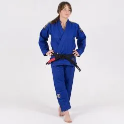 Tatami-fightwear BJJ Gi Donna Tatami Fightwear Nova Absolute Blu -Guanti bjj gi donna tatami nova blu 3