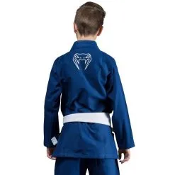 BJJ Gi Venum Contender Bambino -Guanti bjj gi venum contender bambino blu retro