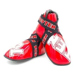 Calzari Parapiedi Top Ten Ultra Light -Guanti calzari parapiedi top ten ultra light rossi