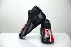 Calzari Parapiedi SAP Raptor 2.0 Da Kick Boxing -Guanti calzari sap raptor nero rosso 7