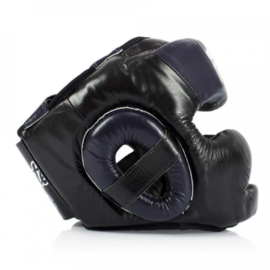 Casco Fairtex Diagonal Vision Sparring HG13 Nero-blu 5 Casco Fairtex Diagonal Vision Sparring HG13 Nero-blu - immagine 3