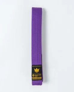 Cintura BJJ Kingz Gold Label V2 -Guanti cintura bjj kingz gold label v2 viola
