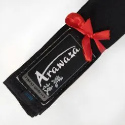 Cintura Nera Arawaza Cotone -Guanti cintura nera arawaza cotone dettaglio