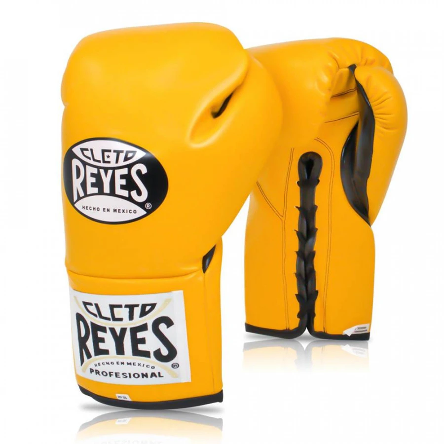 Guantoni Cleto Reyes Professional CB2 Giallo Con Lacci 3 Guantoni Cleto Reyes Professional CB2 Giallo Con Lacci
