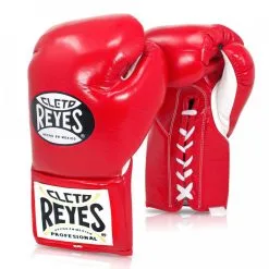 Guantoni Cleto Reyes Professional CB2 Rosso Con Lacci