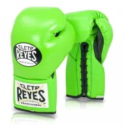 Guantoni Cleto Reyes Professional CB2 Verde Lime Con Lacci