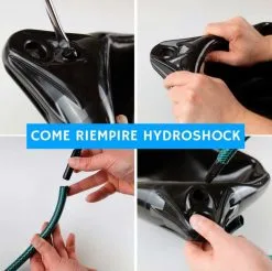 Combat-arena Sacco Ad Acqua Combat Arena HydroShock Nero -Guanti come riempire hydroshock sacco ad acqua 1 1