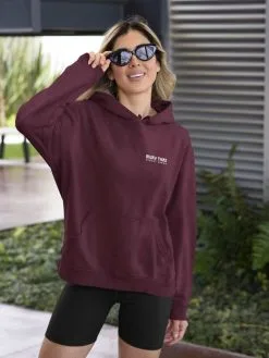 Combat-arena Felpa Donna Combat Arena Muay Thai-gers Con Cappuccio -Guanti felpa donna combat arena muay thai gers dark cherry 3