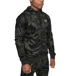 Felpa Leone CamoBlack AB306 Con Cappuccio -Guanti felpa leone camoblack ab306 con cappuccio destra