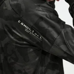 Felpa Leone CamoBlack AB306 Con Cappuccio -Guanti felpa leone camoblack ab306 con cappuccio dettaglio