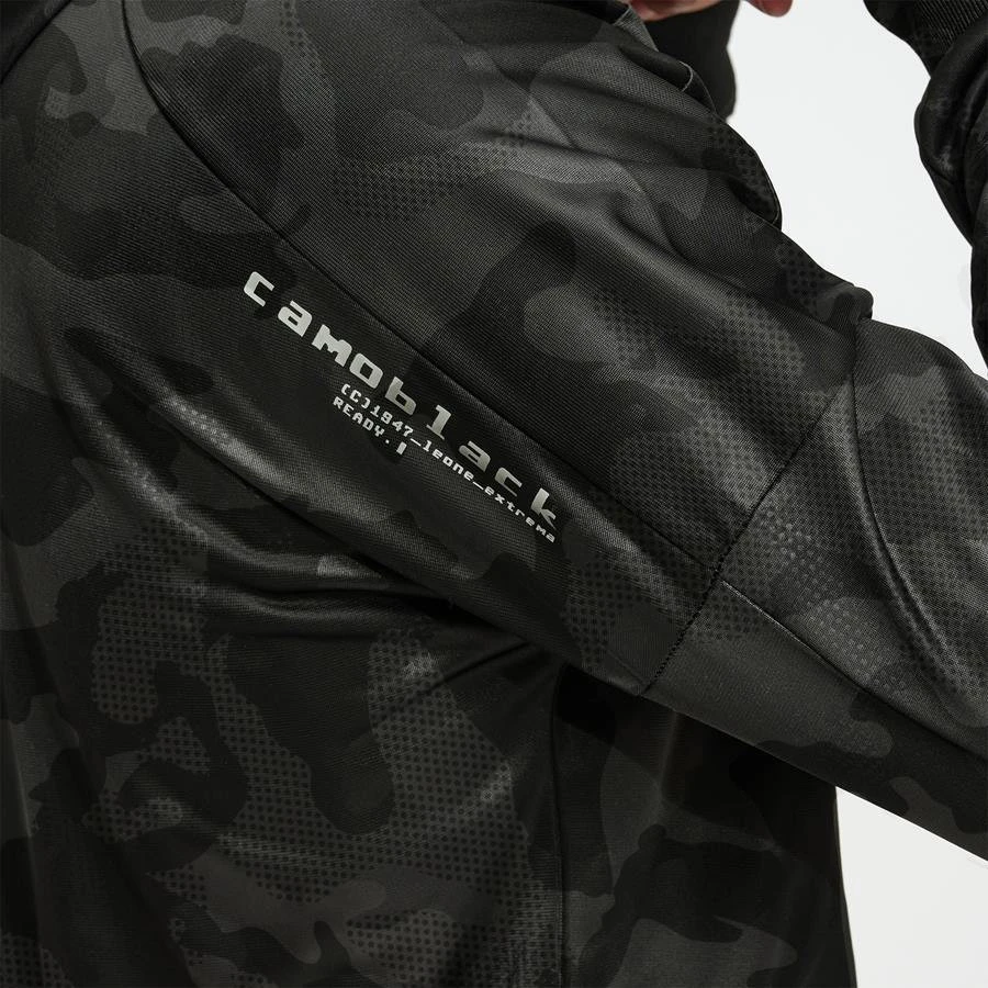 Felpa Leone CamoBlack AB306 Con Cappuccio - immagine 8