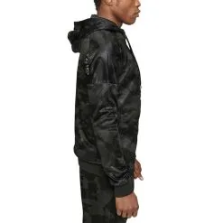 Felpa Leone CamoBlack AB306 Con Cappuccio -Guanti felpa leone camoblack ab306 con cappuccio profilo