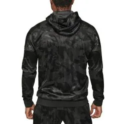 Felpa Leone CamoBlack AB306 Con Cappuccio -Guanti felpa leone camoblack ab306 con cappuccio retro