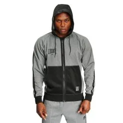 Felpa Leone Melange ABX611 Con Cappuccio -Guanti felpa leone melange abx611 con cappuccio alzato