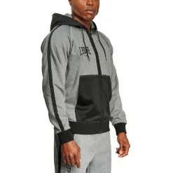 Felpa Leone Melange ABX611 Con Cappuccio -Guanti felpa leone melange abx611 con cappuccio destra