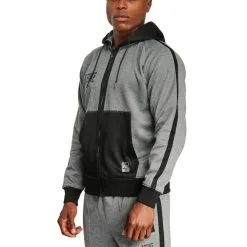 Felpa Leone Melange ABX611 Con Cappuccio -Guanti felpa leone melange abx611 con cappuccio sinistra