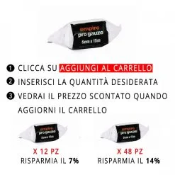 Guanti -Guanti garze 5 x 15