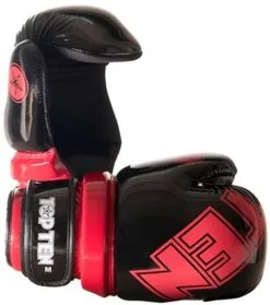 Guanti Top Ten Glossy Block Wako Semi Contact -Guanti guanti top ten glossy block da semi contact neri