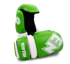 Guanti Top Ten Glossy Block Wako Semi Contact -Guanti guanti top ten glossy block da semi contact verdi