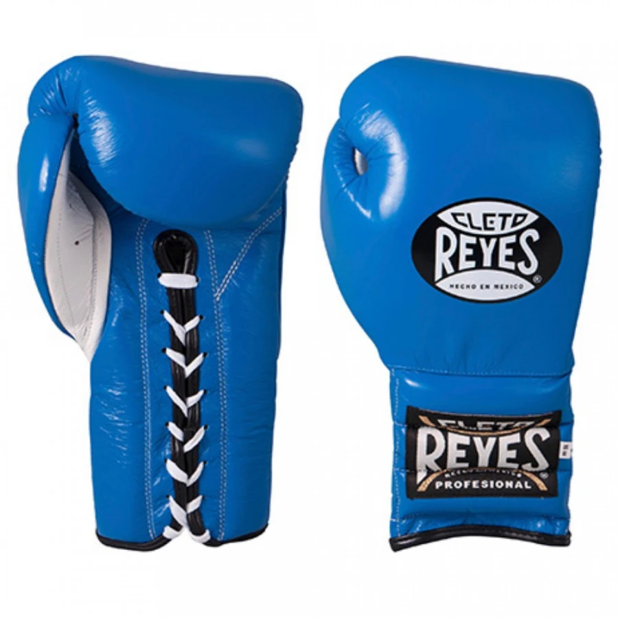 Guantoni Cleto Reyes Traditional Training CE4 Blu Con Lacci 4 Guantoni Cleto Reyes Traditional Training CE4 Blu Con Lacci - immagine 2