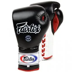 Guantoni Fairtex PRO Training Mexican Style BGL7 Nero-Bianco-Rosso
