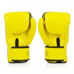 Guantoni Muay Thai Fairtex BGV1 Nation Prints Giallo -Guanti guantoni fairtex bgv1 giallo nation prints 3