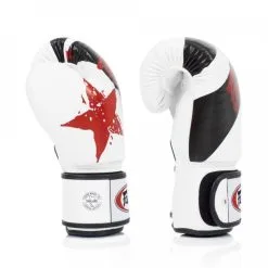 Guantoni Muay Thai Fairtex BGV1 Nation Prints Bianco -Guanti guantoni fairtex bgv1 nation prints bianco 4