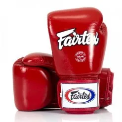Guantoni Muay Thai Fairtex BGV1 Rosso