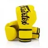 Guantoni Muay Thai Fairtex BGV14 Giallo -Guanti guantoni fairtex bgv14 giallo 1