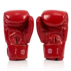 Guantoni Muay Thai Fairtex BGV19 Deluxe Rosso -Guanti guantoni fairtex bgv19 rosso 2 1