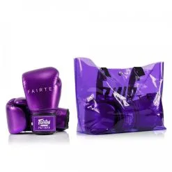 Guantoni Muay Thai Fairtex Metallic BGV22 Viola 16 Guantoni Muay Thai Fairtex Metallic BGV22 Viola -Guanti guantoni fairtex bgv22 metallic purple 1