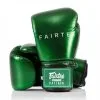 Guantoni Muay Thai Fairtex Metallic BGV22 Verde