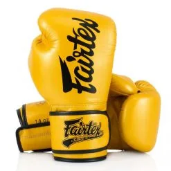 Guantoni Muay Thai Fairtex Super Sparring BGV18 Oro