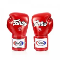 Guantoni Muay Thai Fairtex BGV5 Super Sparring Rosso -Guanti guantoni fairtex super sparring bgv5 red 1