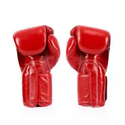 Guantoni Muay Thai Fairtex BGV5 Super Sparring Rosso -Guanti guantoni fairtex super sparring bgv5 red 4