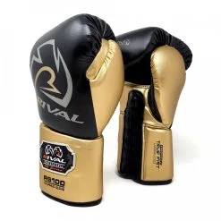 Guantoni Rival Professional Sparring RS100 Con Lacci 18 Guantoni Rival Professional Sparring RS100 Con Lacci -Guanti guantoni rival professional sparring rs100 nero oro 1