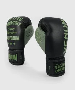 Guantoni Venum Boxing Lab 10 Oz -Guanti guantoni venum boxing lab nero verde 3