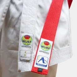 Karategi Arawaza Kata Deluxe Evo WKF Ricamo Bianco -Guanti karategi arawaza kata deluxe evo wkf con ricamo bianco 3