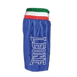 Pantaloncini Boxe Leone AB733 -Guanti pantaloncini boxe ab733 blu lato 1