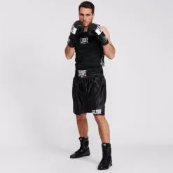 Pantaloncino Boxe Leone AB737 -Guanti pantaloncini boxe leone ab737 nero 7