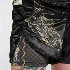 Pantaloncini Donna Kick-thai Leone Parthenope AB573 -Guanti pantaloncini donna kick thai leone parthenope 9