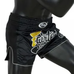 Pantaloncini Kick-thai Fairtex BS1708 Never Give Up -Guanti pantaloncini fairtex bs1708 black 1