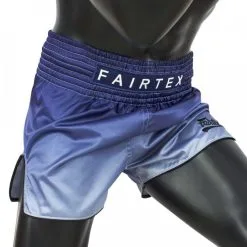 Pantaloncini Kick-thai Fairtex BS1905 Fade Blu -Guanti pantaloncini fairtex bs1905 blu 1