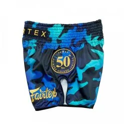 Pantaloncini Kick-thai Fairtex BS1916 Golden Jubilee Luster -Guanti pantaloncini fairtex bs1916 golden jubilee luster 5