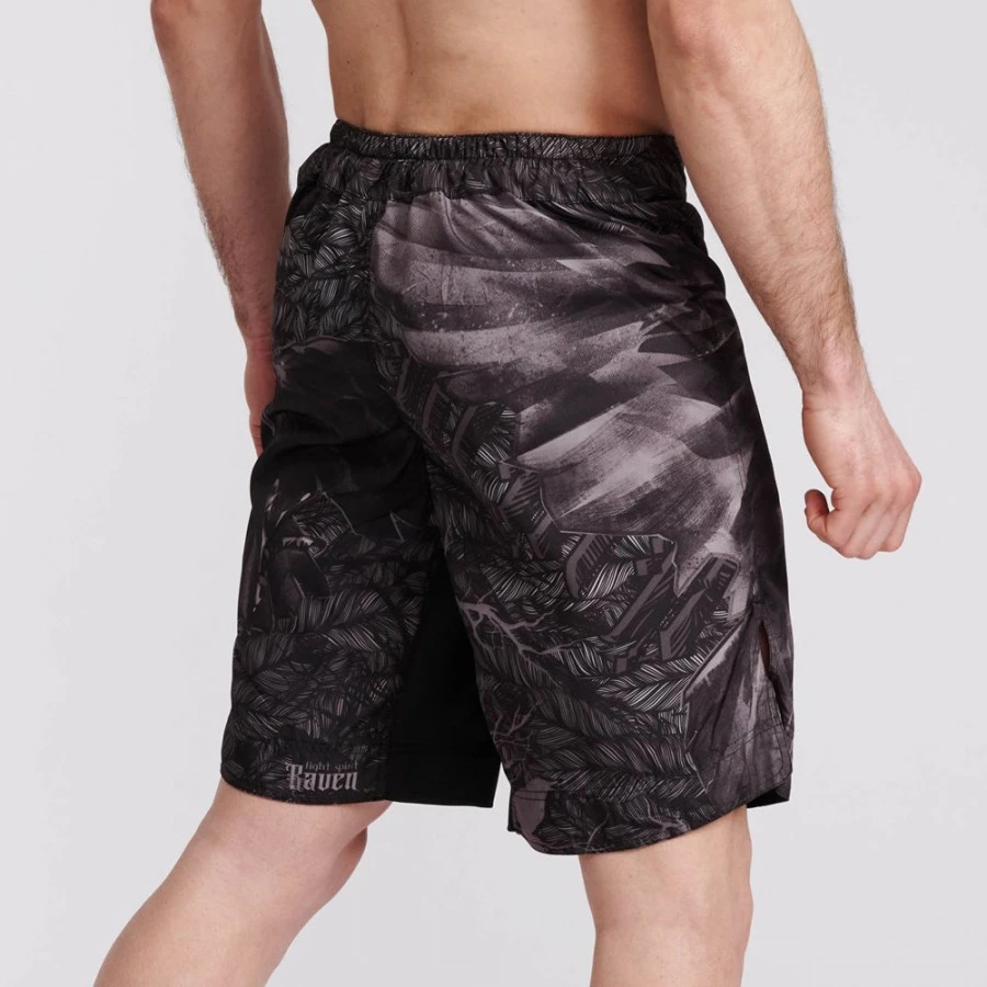 Pantaloncini MMA Leone Raven AB956 6 Pantaloncini MMA Leone Raven AB956 - immagine 4