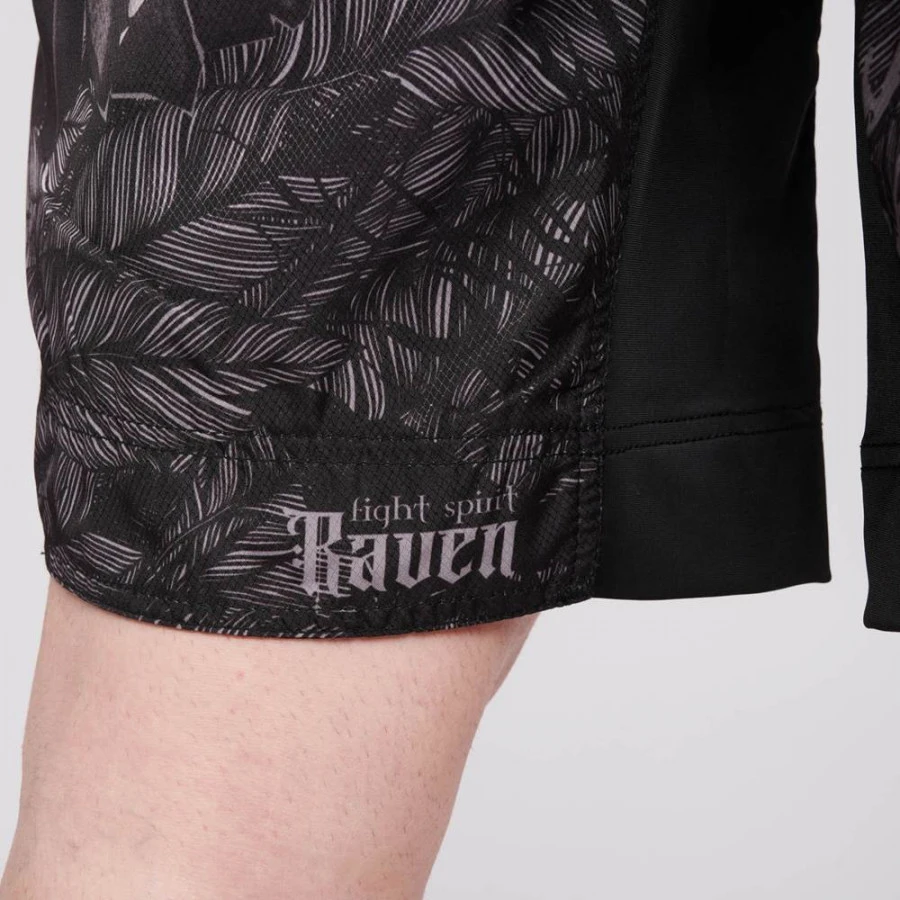 Pantaloncini MMA Leone Raven AB956 10 Pantaloncini MMA Leone Raven AB956 - immagine 8