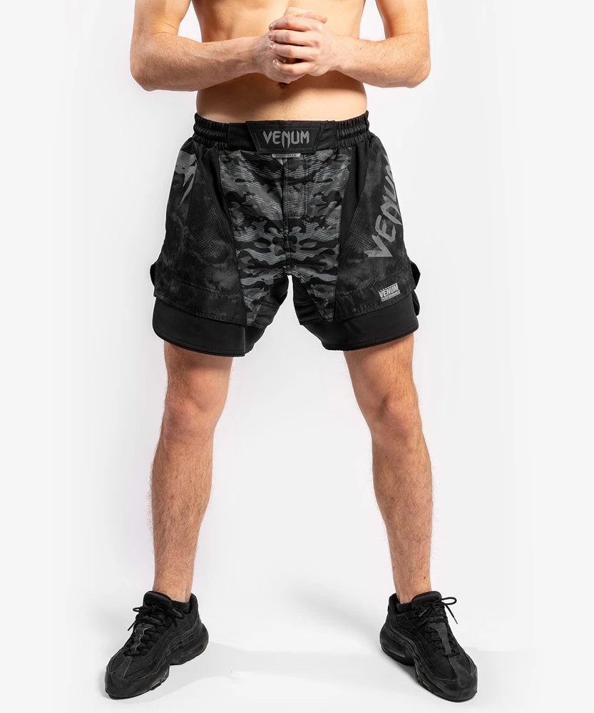 Pantaloncini MMA Venum Defender Dark Camo 3 Pantaloncini MMA Venum Defender Dark Camo