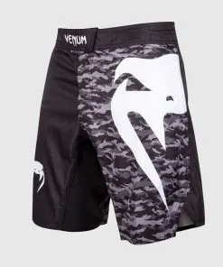 Pantaloncini MMA Venum Light 3.0 -Guanti pantaloncini mma venum light 3 nero grigio camo 4