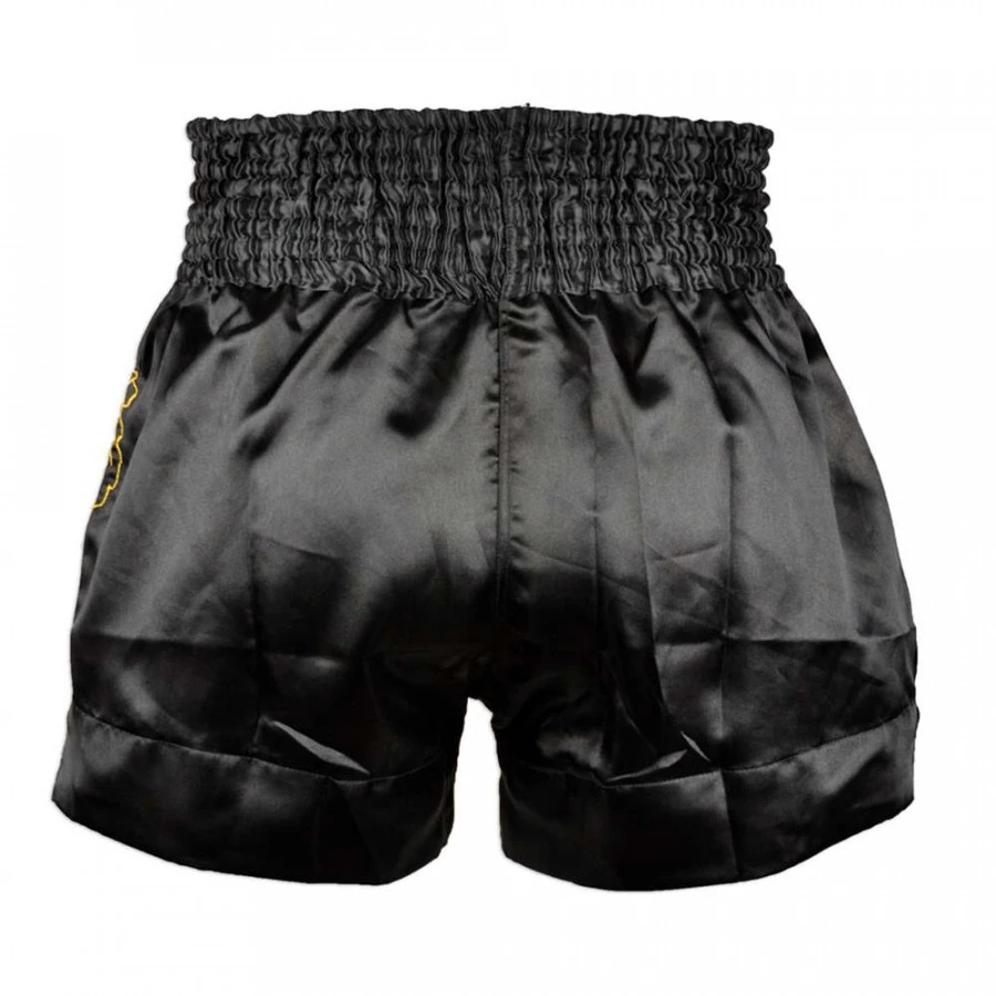 Pantaloncini Kick-thai Fairtex BS0639 My Fortune Nero 6 Pantaloncini Kick-thai Fairtex BS0639 My Fortune Nero - immagine 4